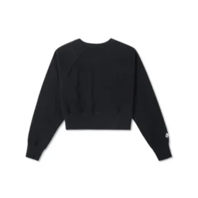 Strip Wordmark Crew Taglie asiatiche “Black”