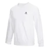 T-shirt a maniche raglan con motivo a triangoli ricamati Taglie asiatiche “Bianco”