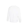 T-shirt a maniche raglan con motivo a triangoli ricamati Taglie asiatiche “Bianco”