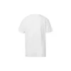 T-shirt casual a maniche corte con stampa e collo rotondo, bianca