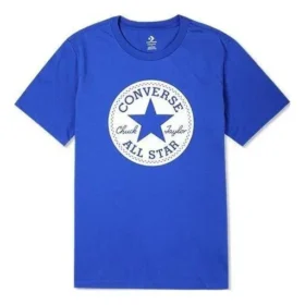 T-shirt Chuck Taylor Patch Standard Fit Taglie asiatiche “Blu”