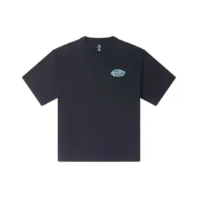 T-shirt con grafica barca a vela retrò Taglie asiatiche “Nero”