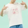T-shirt con grafica sensoriale Taglie asiatiche “Bianco”