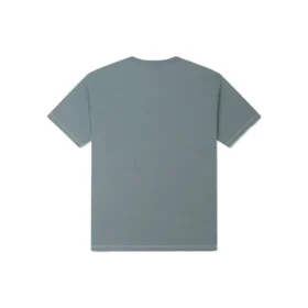 T-shirt con tasca a zip Taglie asiatiche “Verde cenere”