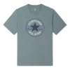 T-shirt Go-To Chuck Taylor All Star Patch Logo Standard Fit Taglie asiatiche “Blu”
