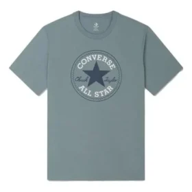 T-shirt Go-To Chuck Taylor All Star Patch Standard Fit Taglie asiatiche “Blu”