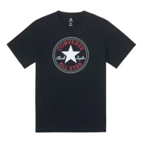 T-shirt Go-To Chuck Taylor All Star Patch Standard Fit Taglie asiatiche “Nero”