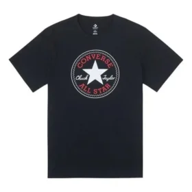 T-shirt Go-To Chuck Taylor All Star Patch Standard Fit Taglie asiatiche “Nero”