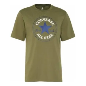 T-shirt Go-To Chuck Taylor All Star Patch Standard Fit taglie asiatiche “Verde oliva”
