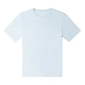 T-shirt Go-To con motivo a stella ricamato e taglio standard Taglie asiatiche “Azzurro”