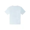 T-shirt Go-To con motivo a stella ricamato e taglio standard Taglie asiatiche “Azzurro”