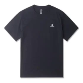 T-shirt Go-To con motivo a stella ricamato e taglio standard Taglie asiatiche “Nero”