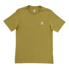 T-shirt Go-To con ricamo a stella e motivo a chevron, vestibilità standard, taglie asiatiche “Cosmic Turtle”