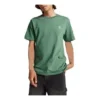 T-shirt Go-To con stella ricamata e motivo a chevron, vestibilità standard, taglie asiatiche “Olive”