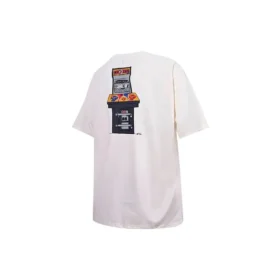 T-shirt Level Up Taglie asiatiche “Bianco”