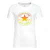 T-shirt Ombre Chuck Patch Crew taglie asiatiche “White Yellow”