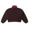 Top Sherpa con mezza zip Taglie asiatiche “Eternal Earth Brown”