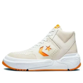 Weapon CX High Top in pelle e camoscio “Egret”